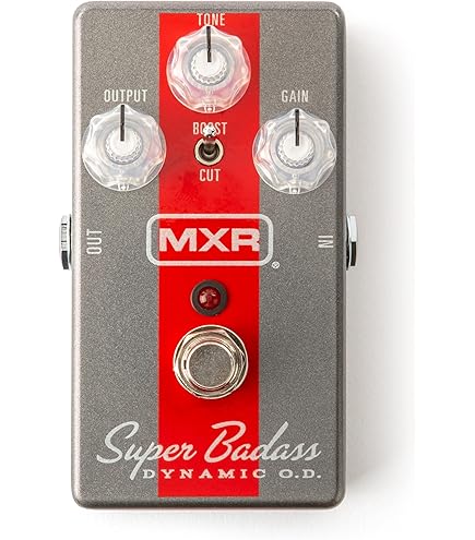 MXR - M77 CUSTOM BADASS MODIFIED OVERDRIVE, Pedale Overdrive